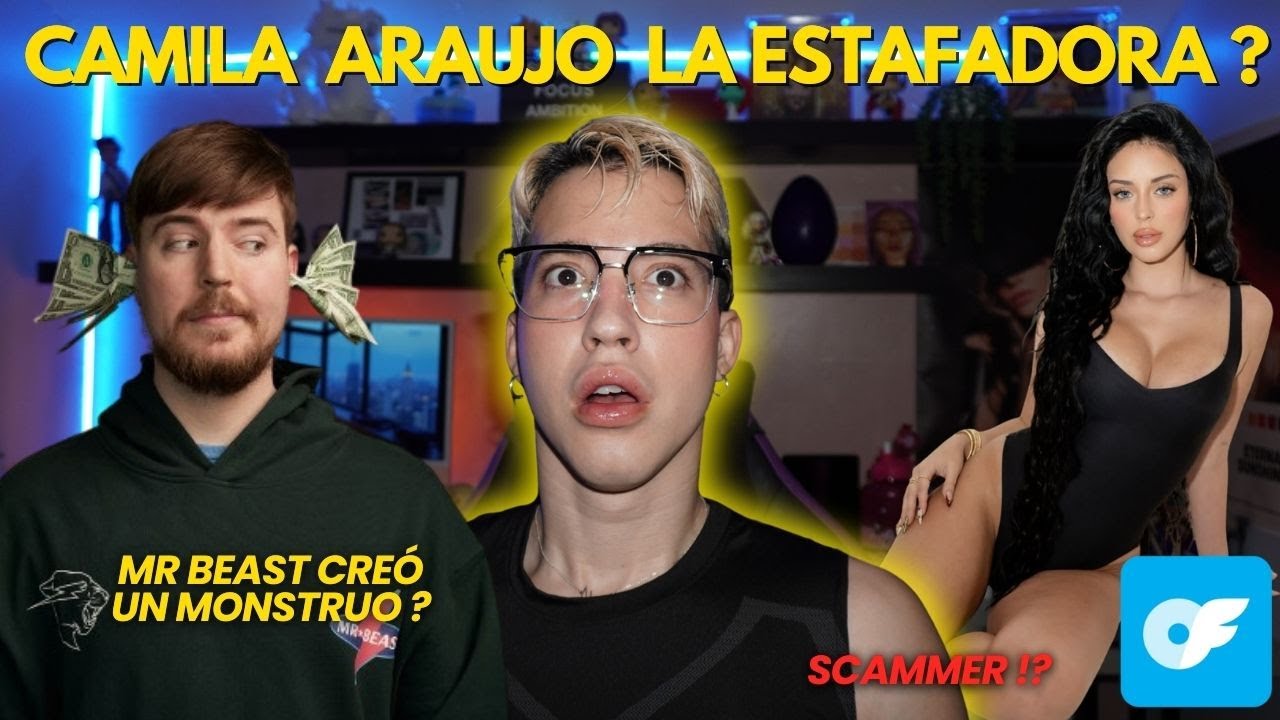 LA LADRONA MAS GRANDE DE INTERNET ?  EL SCAM DE CAMILA ARAUJO ? | ADRIAN PEACHY 🍑