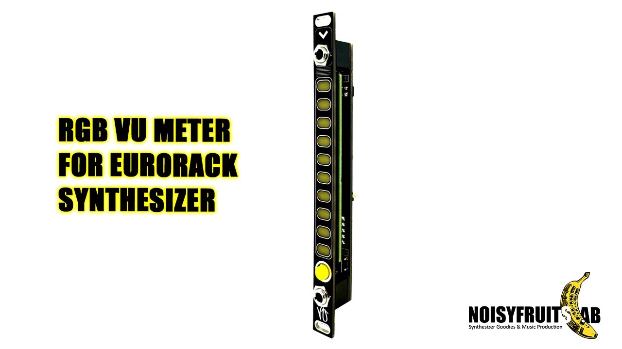 RGB VU METER - For Eurorack Synthesizer
