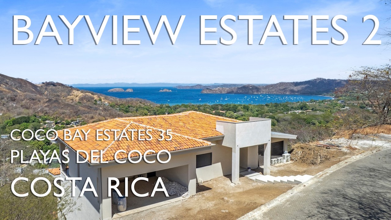 FOR SALE - BAY VIEW ESTATES 2 - Ocean View, 4 Bed, 4.5 Bath, Playas del Coco, Guanacaste, Costa Rica