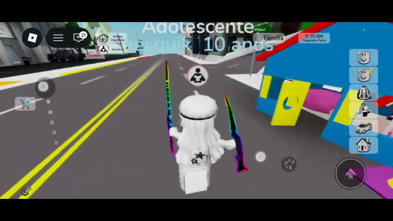 História roblox irmaos