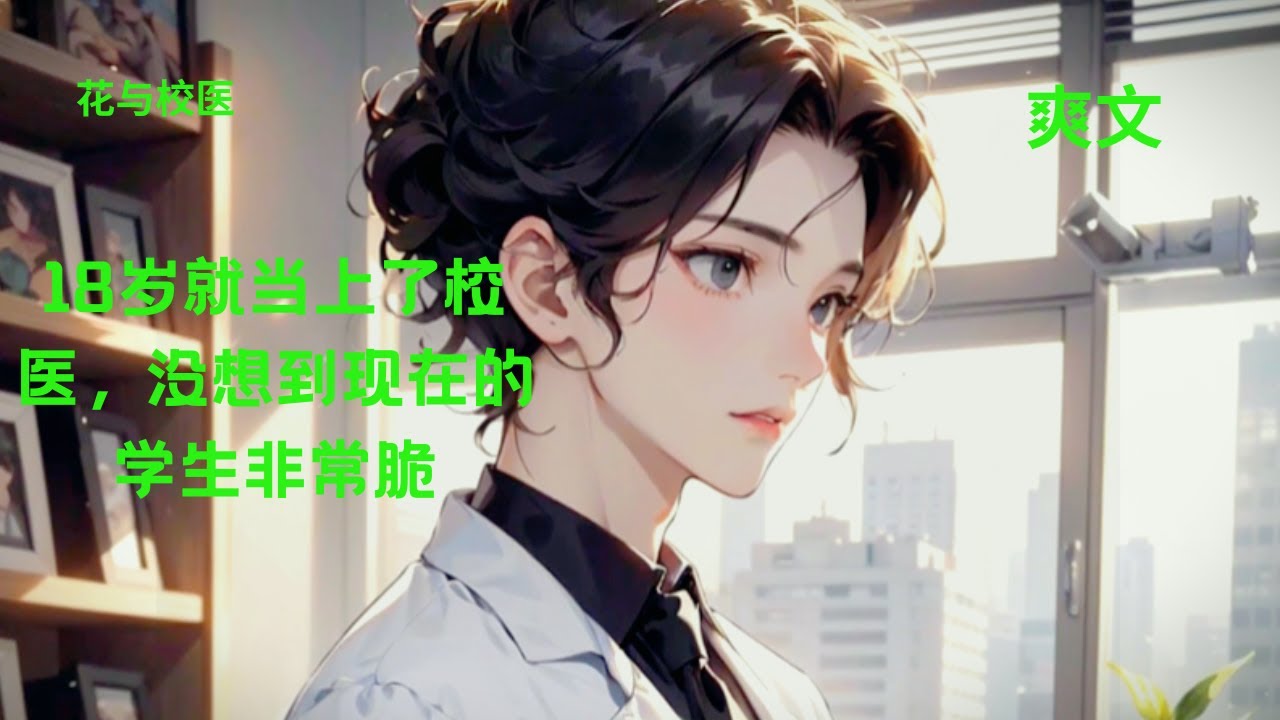 《花与校医》你十八岁就当上校医，本想浑浑噩噩摸鱼。没想到现在大学生非常脆皮，每天都有不同的意外........#二次元 #小说推荐 #宝藏小说 #文荒推荐 #一口气看完系列