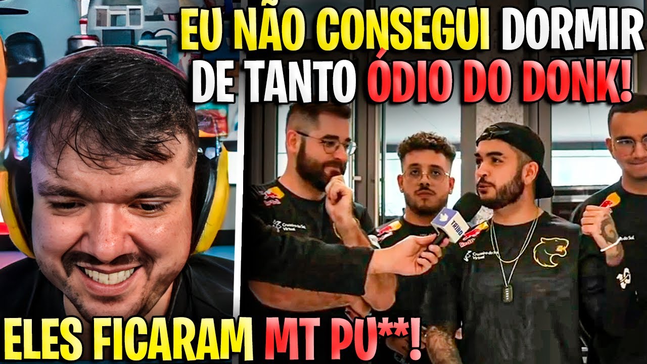 FALLEN E FURIA CONTANDO PQ FICARAM PU** COM DONK E AMASSARAM A SPIRIT!🔥🔥