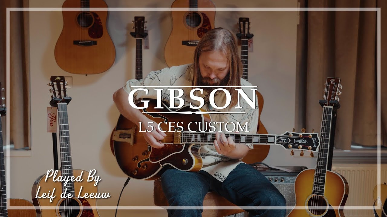 Gibson L5 CES Custom Sunburst 2001 played by Leif de Leeuw | Demo