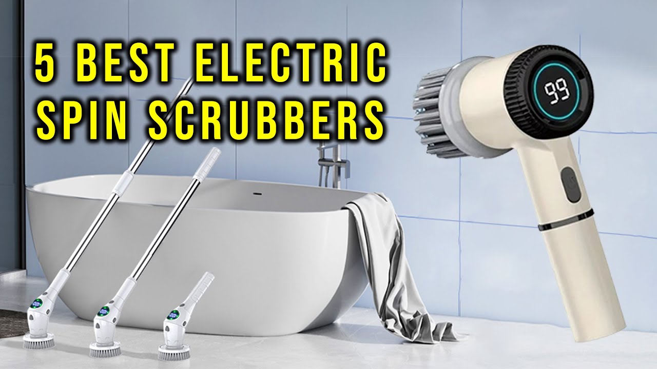 Top 5: Best Electric Spin Scrubber For 2025 | Electric Cleaning Brush