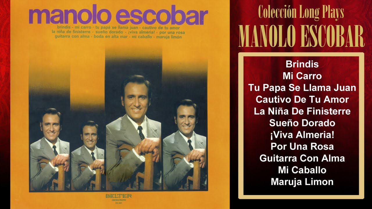 Manolo Escobar - Brindis - Colección Long Plays