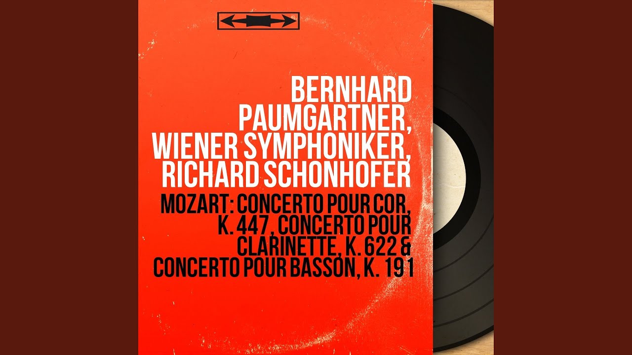 Concerto pour cor No. 3 in E-Flat Major, K. 447: I. Allegro