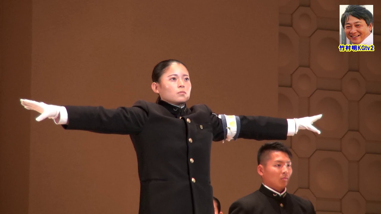 関西学院大学応援団総部祭2019⑪児玉望任果『三三七拍子』