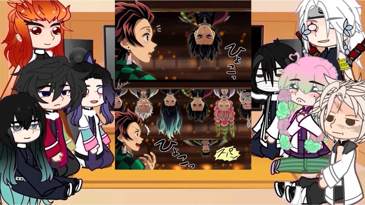 👑 Hashiras React To TikToks (meme) + Random Things || Full Ver || Demon Slayer Spoilers !!! 💕💕