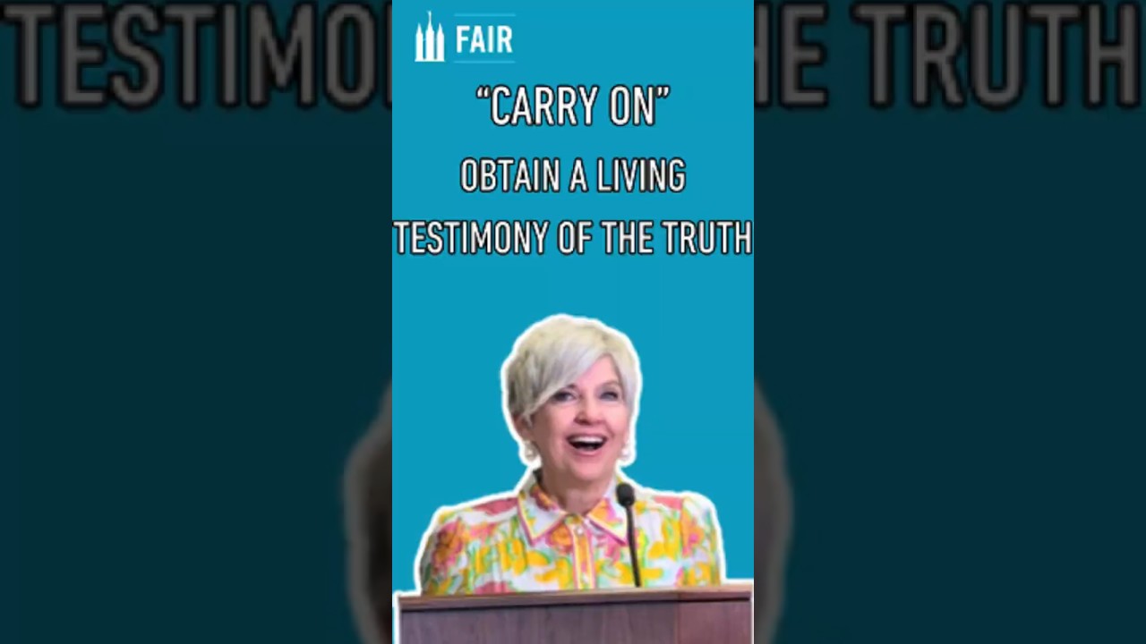 The importance of gaining a testimony as a Young Women