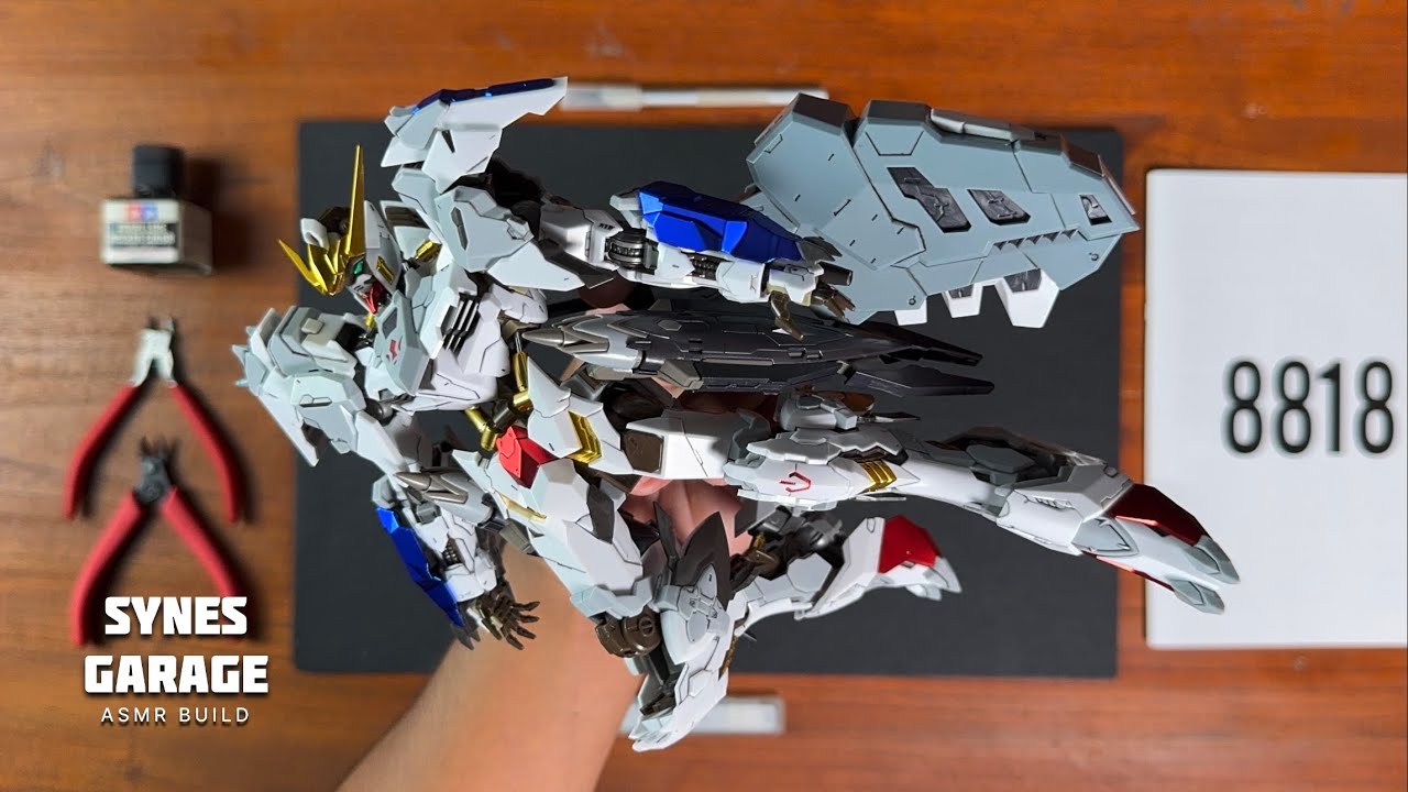 Barbatos Gundam ver Hirm 1/100 | ASMR BUILD | Model kit By Daban 8818 | Iron Blooded Orphans