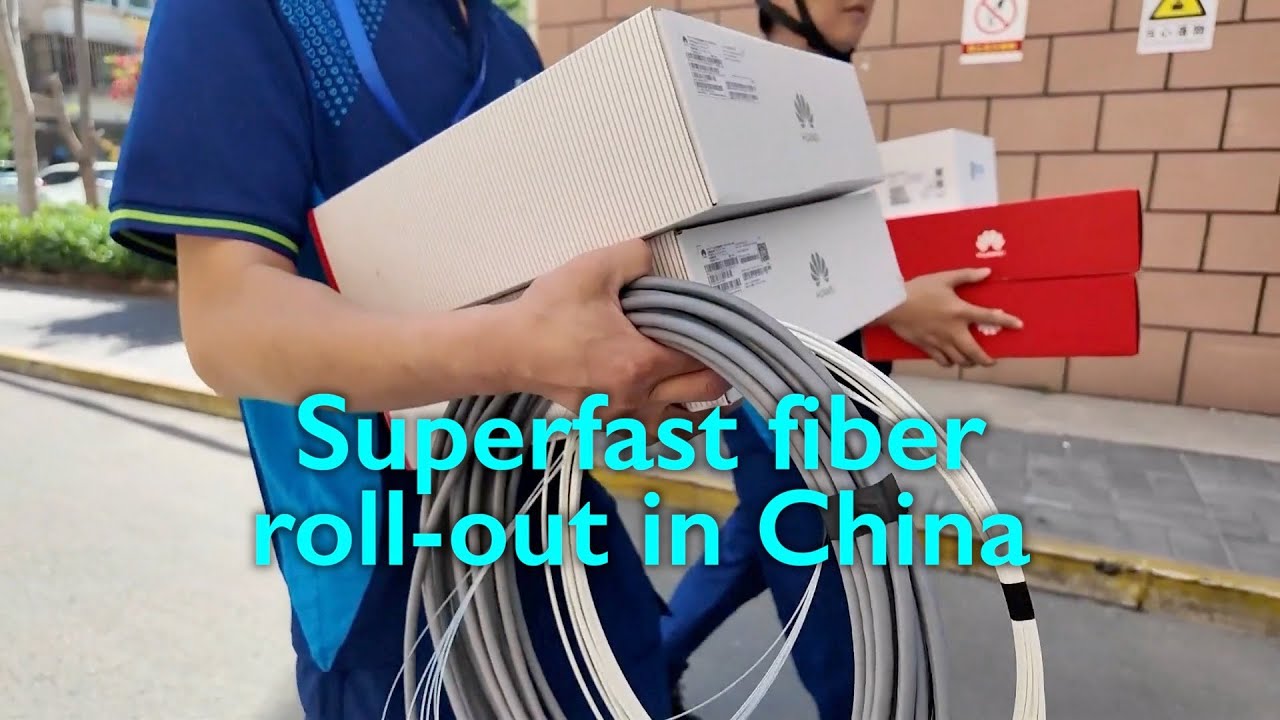 China, with China Mobile and Huawei, expands 10Gbps ultra-fast optical network pilot
