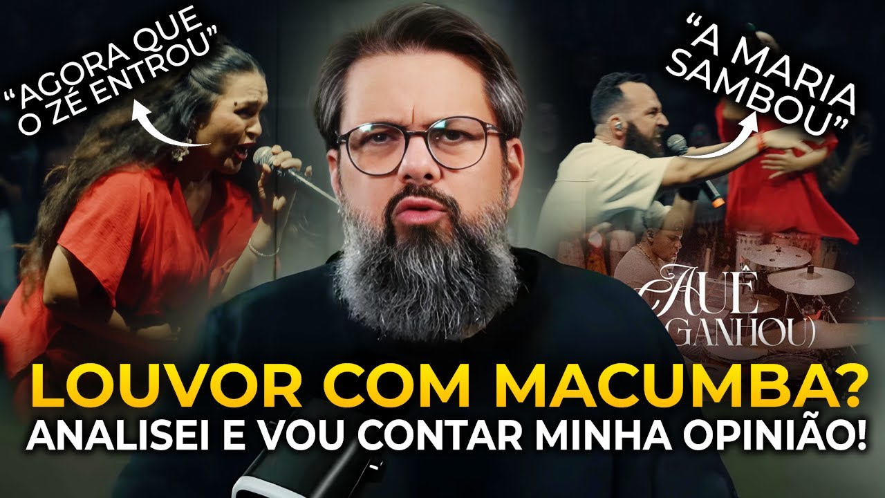 LOUVOR SUSPEITO? Auê (A Fé Ganhou) | EU ANALISEI E TENHO ALGO FORTE PARA FALAR! | Tassos Lycurgo