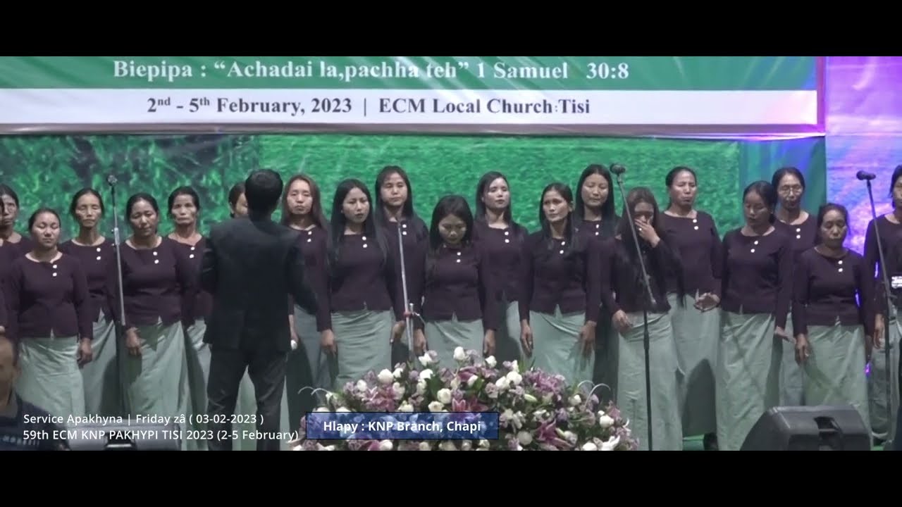 KNP Branch Chapi ta ECM KNP Pakhypi Tisi, 2023 liata ama hla paryhpa.