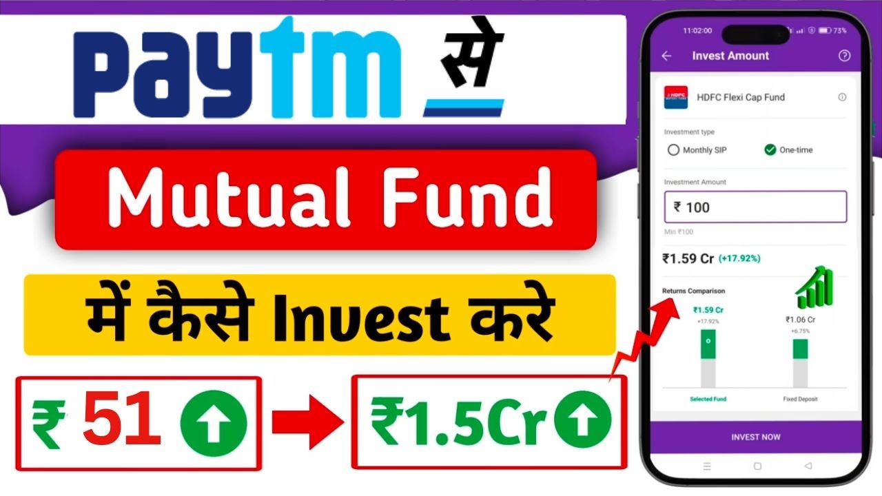 रु 51 Paytm Daily SIP Investment Plan EANR 1.5 CR  | Paytm Daily SIP Mutual Funds | Paytm SIP