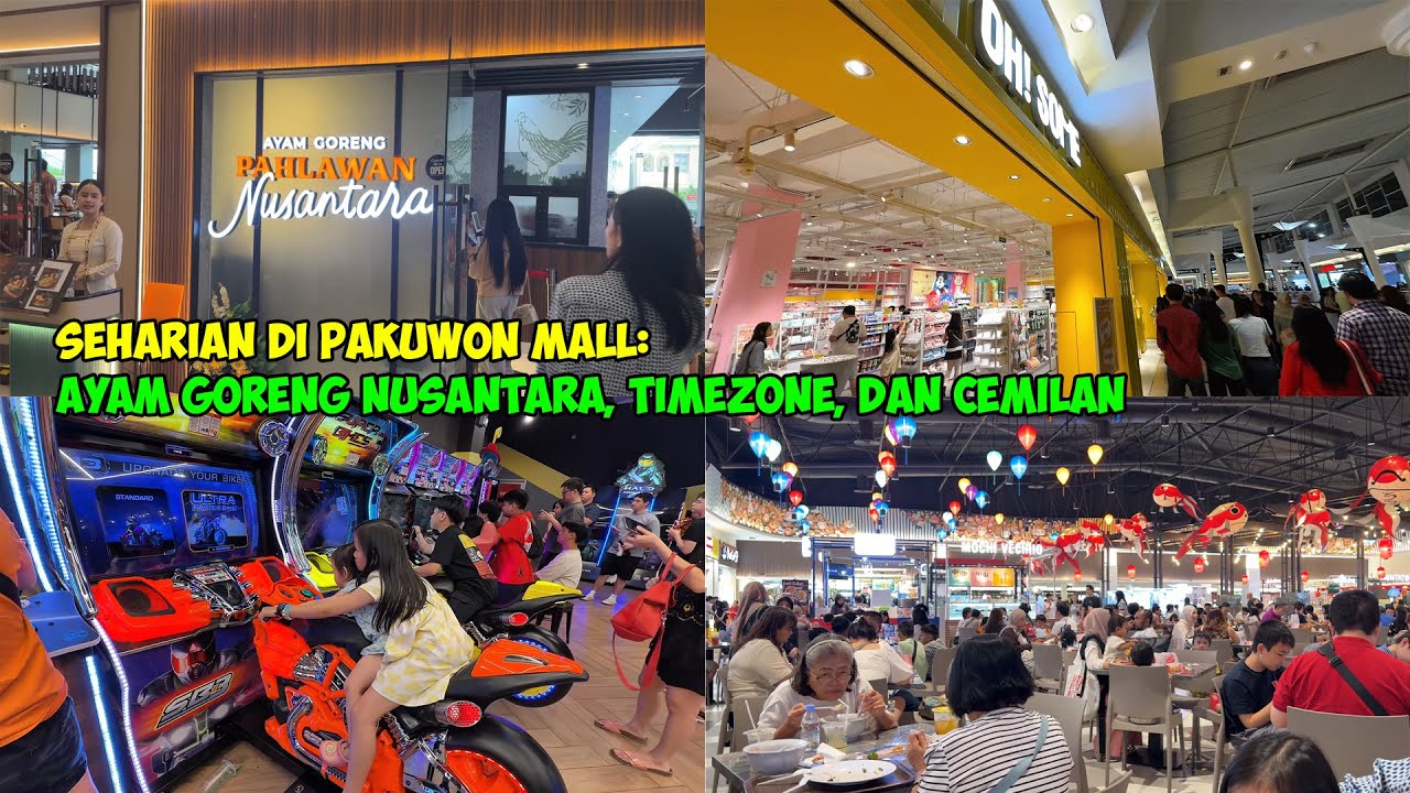 MAKAN AYAM GORENG NUSANTARA SURABAYA, LANJUT ANAK MAIN TIMEZONE | PAKUWON MALL