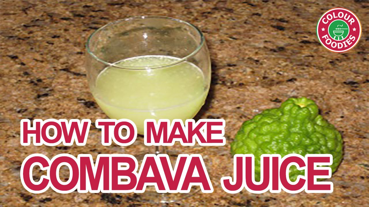 How to make combava juice