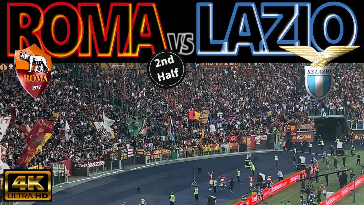 [4K] ROMA 1-0 LAZIO [2nd.Half]｜SERIE-A 23-24 MATCHDAY 31｜06/04/24 STADIO OLIMPICO