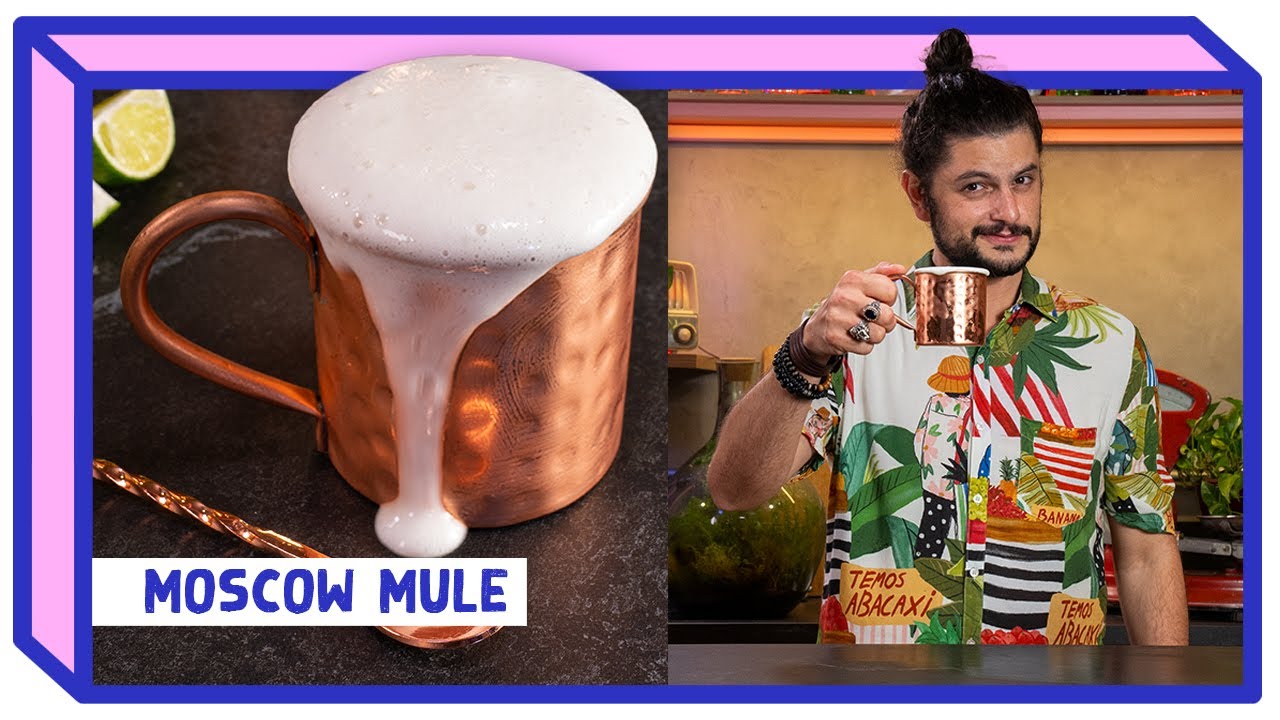 MOSCOW MULE COM ESPUMA DE GENGIBRE | Mohamad feat Marcelo Serrano | Temporada de Drinks by Ketel One