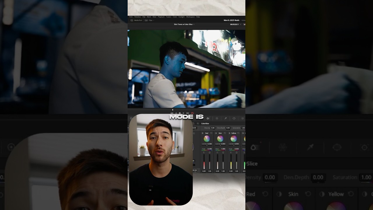 Get PERFECT Skin Tones with ColorSlice and Hue Shifting in Davinci Resolve