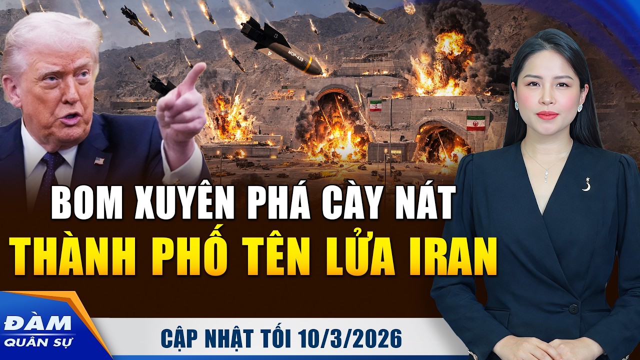 2 Tàu Sân Bay Ford Và Lincoln Mang Theo Lượng Bom Xuyên Phá Kỷ Lục, Phá Hủy Căn Cứ Ngầm Iran