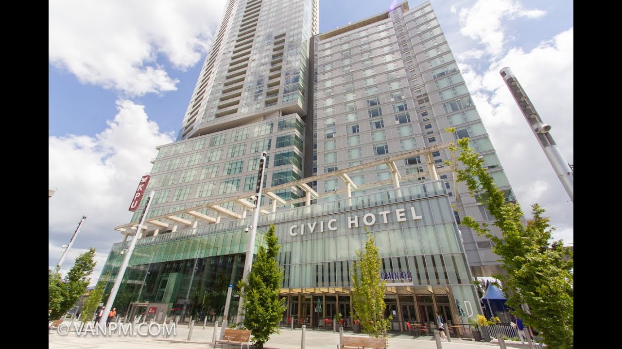 Surrey Central Condo For Rent - 3 Civic Plaza - 1505 - 1 Bed 1 bath 591sqft Condo