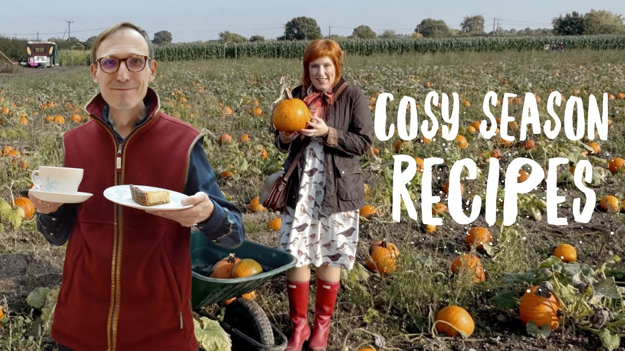 COSY OCTOBER: Pumpkin Cheesecake Pie & Pumpkin Spice Hot Chocolate 🎃🍂