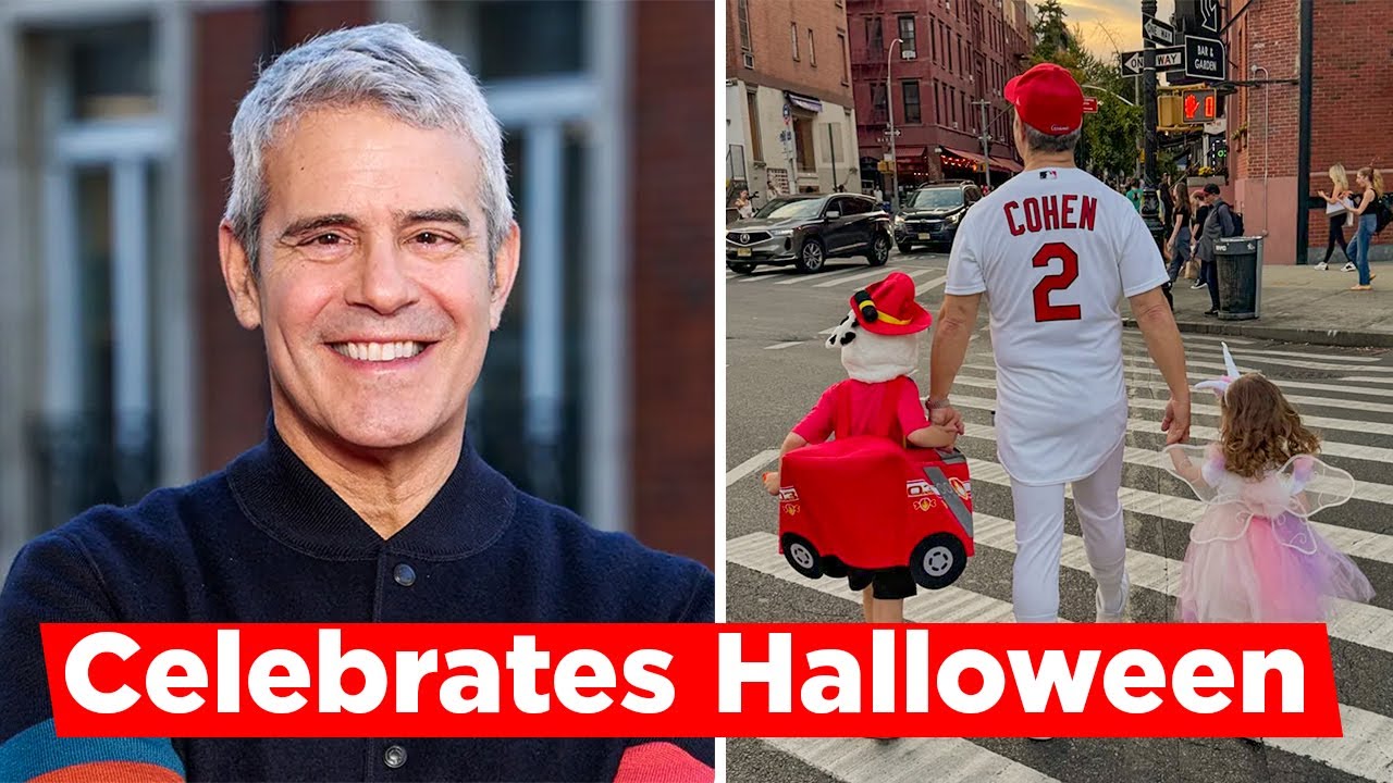 Andy Cohen Celebrates Halloween With Son Ben And Daughter Lucy