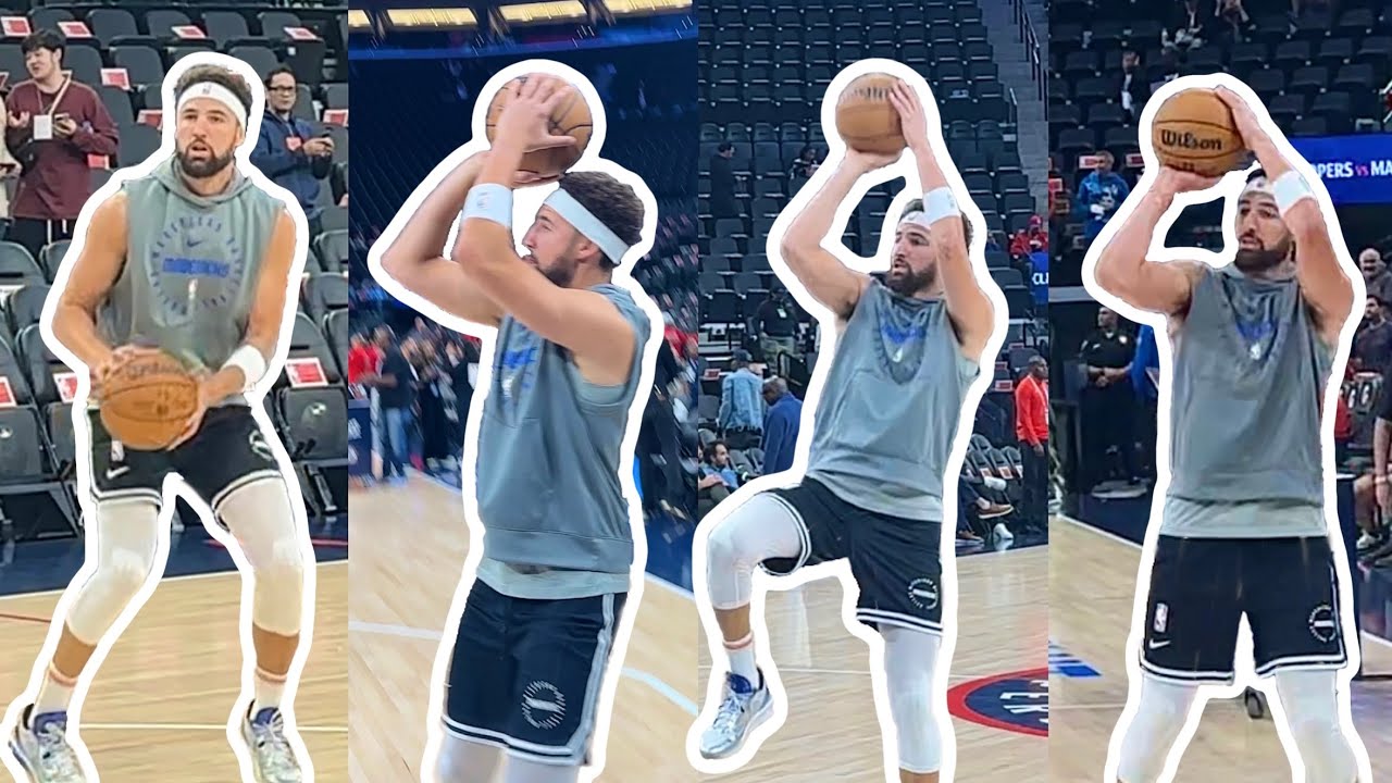 Klay Thompson FULL Pregame Workout 150+ Shots Before Game Vs. Clippers
