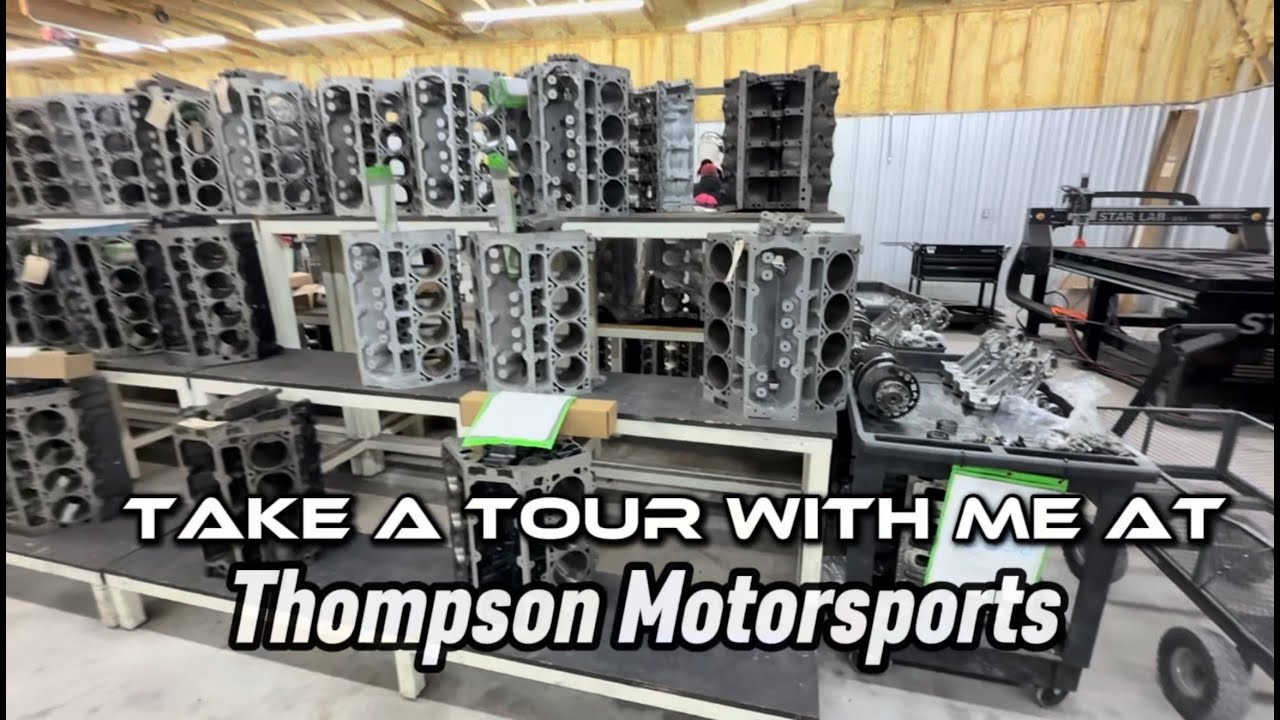 Я поехал в Thompson Motorsports, чтобы забрать свой двигатель LS.