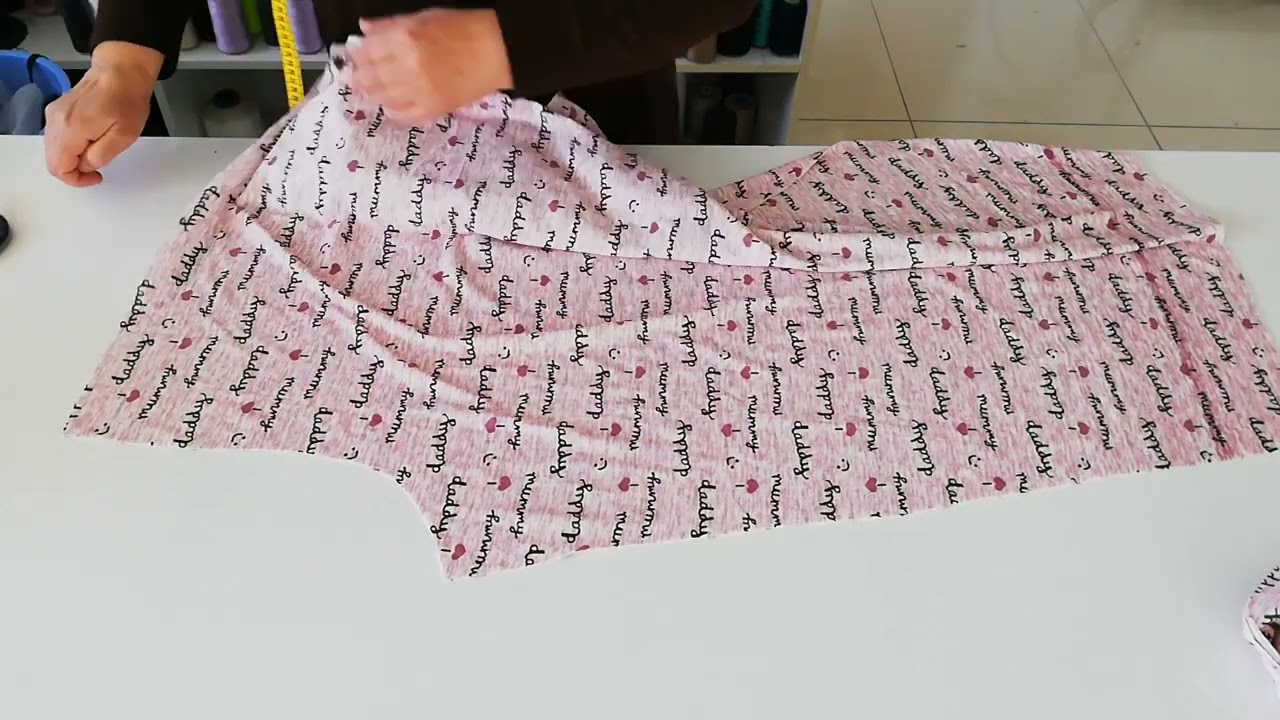 PRATİK PİJAMA KESİMİ DİKİMİ