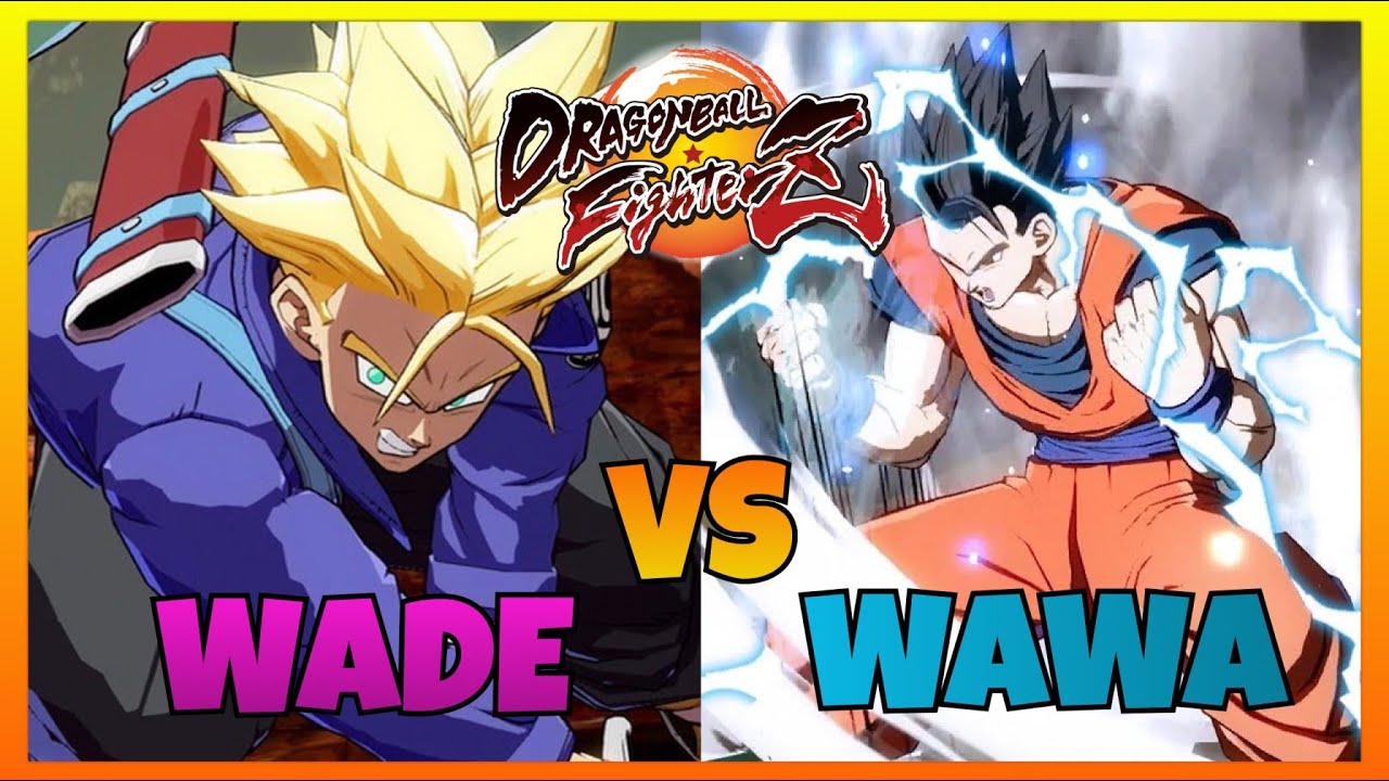 DBFZ - WADE vs WAWA gameplays (Super Baby 2, Kefla, Trunks vs Fusion Bros, Adult Gohan)