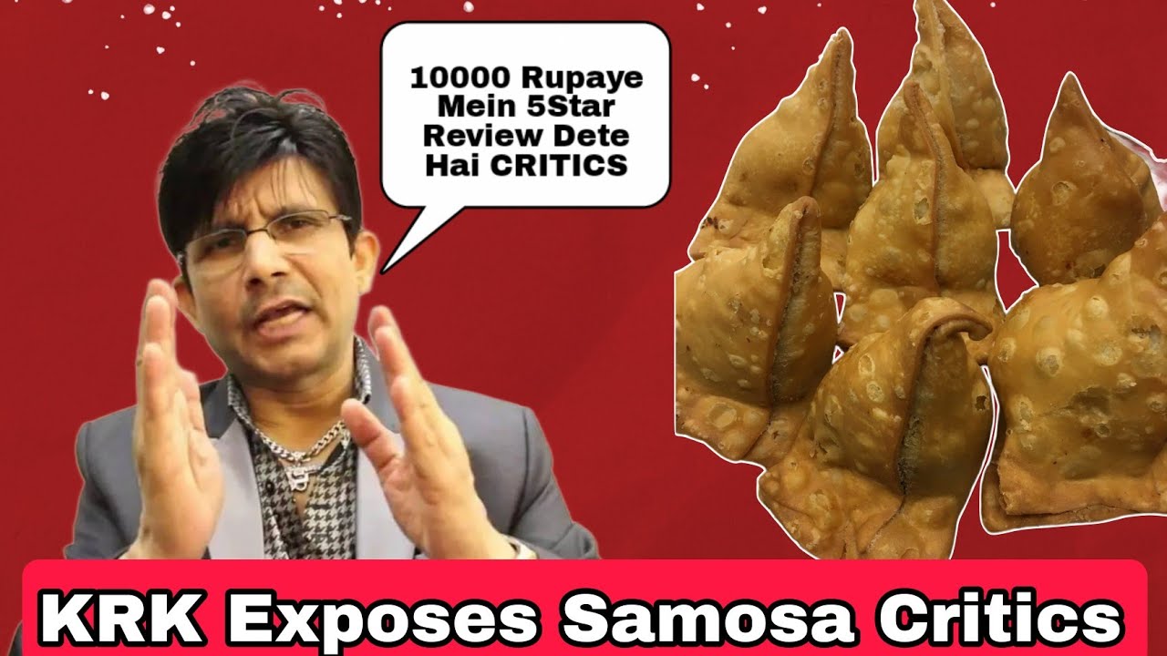 India's No.1 Critic KRK Exposes Samosa Critics Of Bollywood