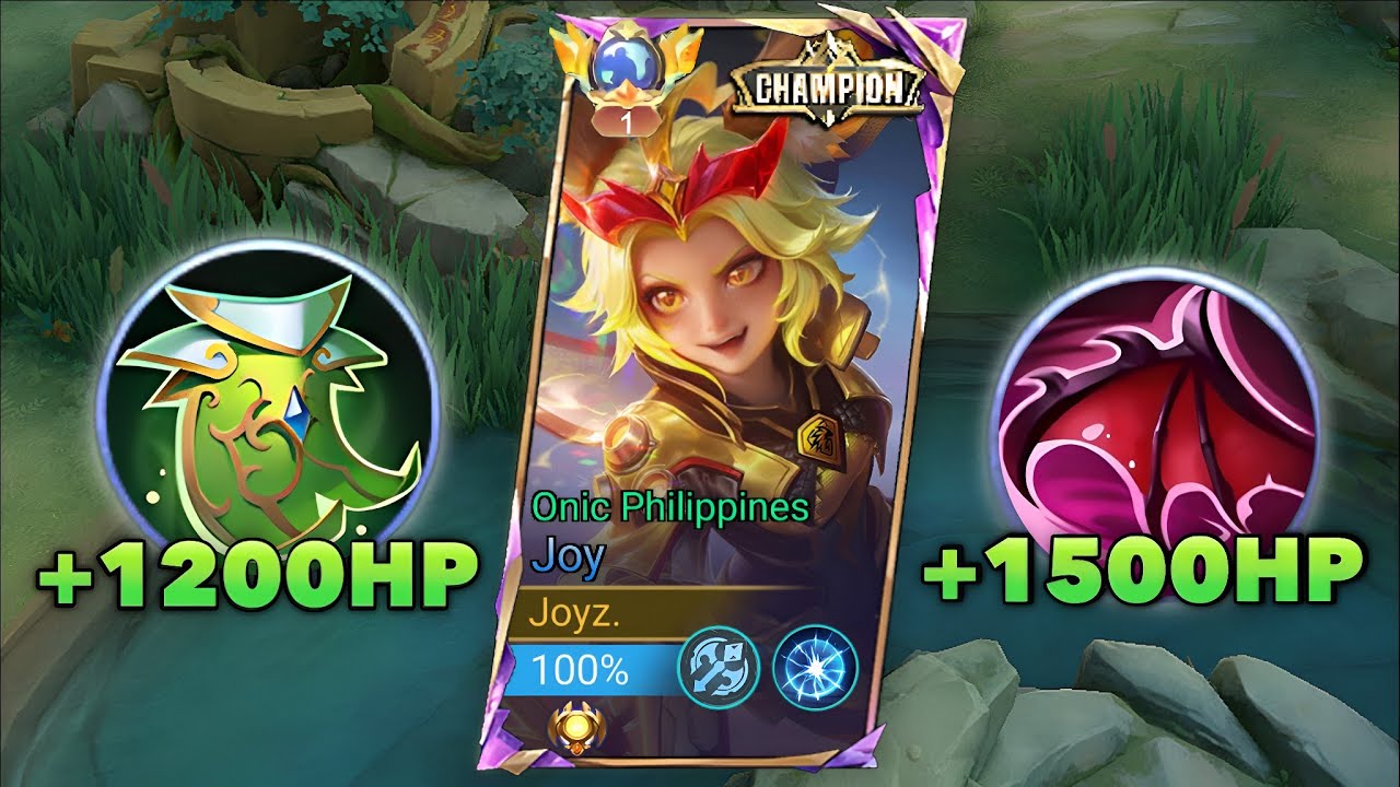 WHY JOY PURE TANK BUILD IS BROKEN?! | JOY BEST EXP BUILD 2025🔥🔥
