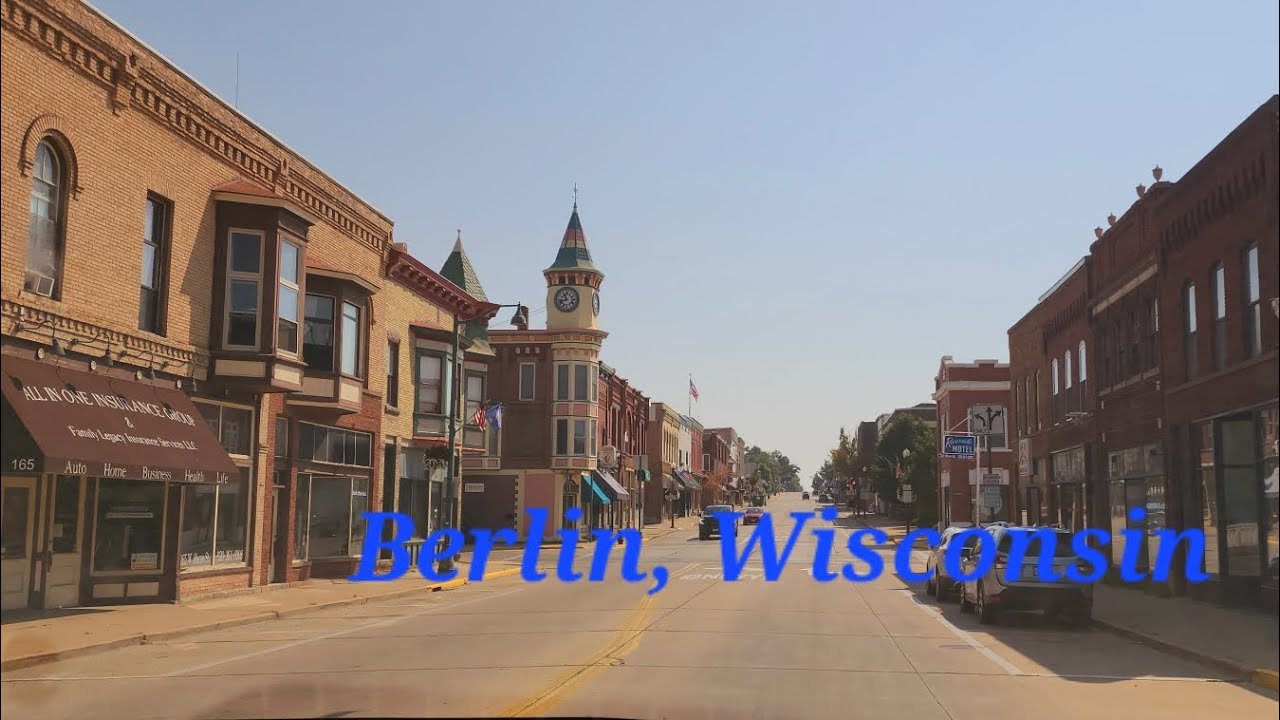 Driving 🚗 in Berlin 🇩🇪, Wisconsin