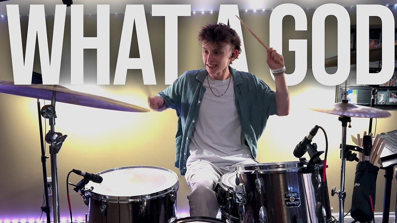 What A God - SEU Worship | DRUM COVER