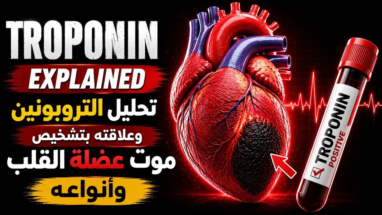 Troponin تحليل التروبونين انواعه وامتا يزيد واهميتة فى التشخيص وعلاقتة بالعضلات