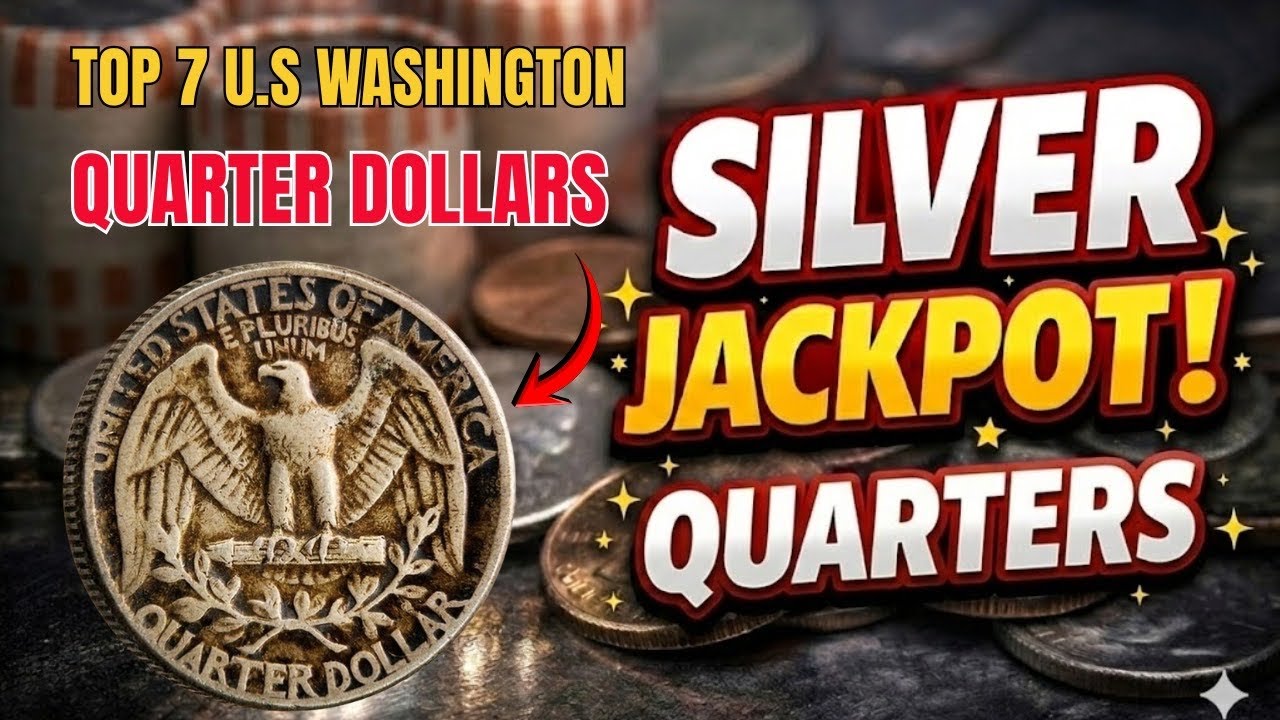 Most Expensive Washington Quarter Dollar Coins Ever Sold at Auction! Coin Value Revealed!