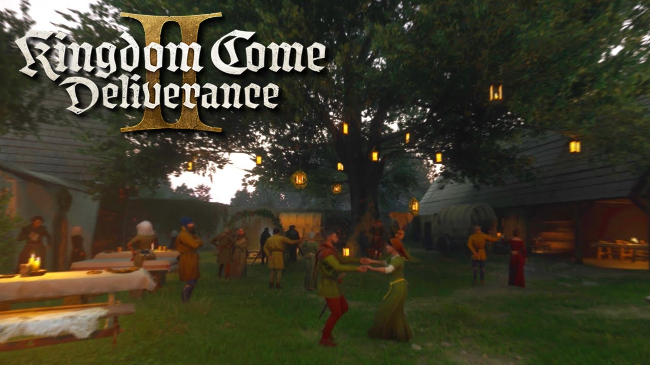 Kingdom Come Deliverance 1 & 2 | Tavern Ambience and Music | max graphics