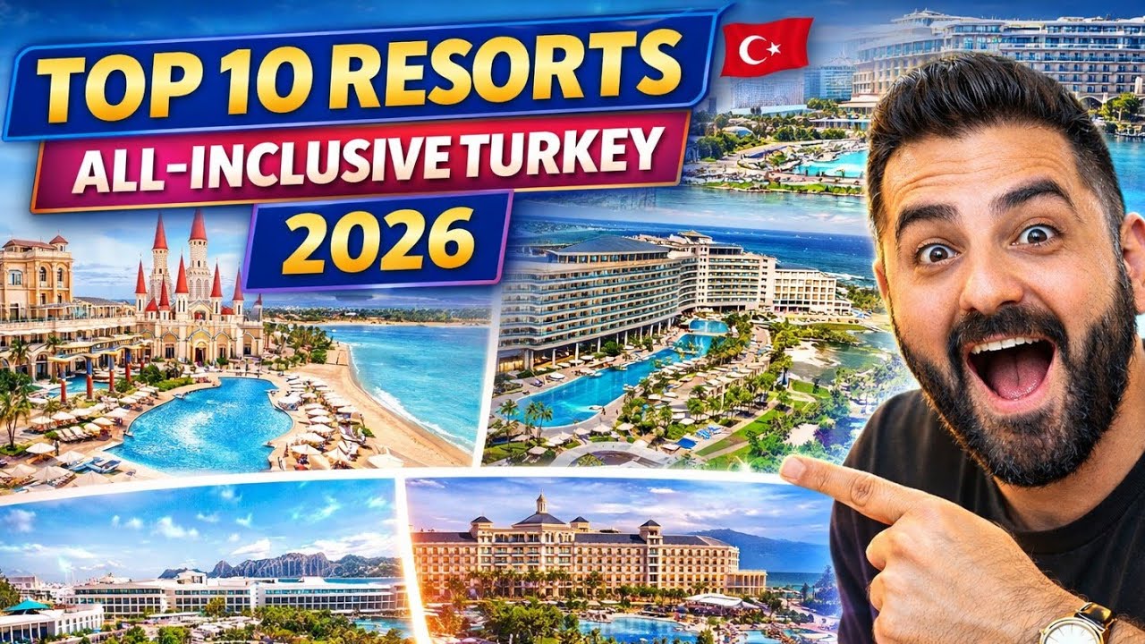 Top 10 All-Inclusive Resorts in Turkey 2026 🇹🇷 | Best Beachfront Luxury Hotels