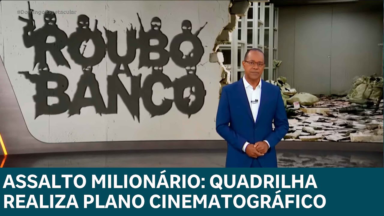 Quadrilha realiza assalto cinematográfico e leva mais de R$ 190 milhões na Alemanha