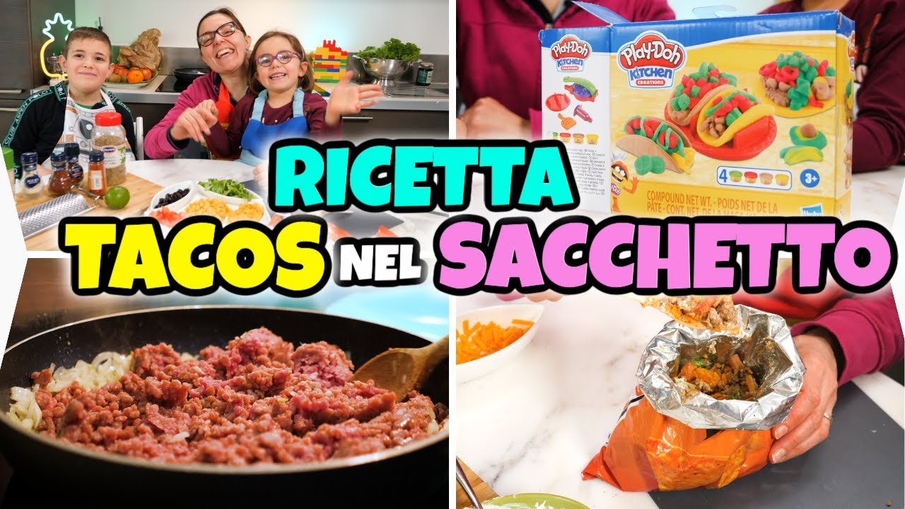 FACCIAMO I TACOS NEL SACCHETTO DELLE PATATINE: Ricetta Facile e Veloce