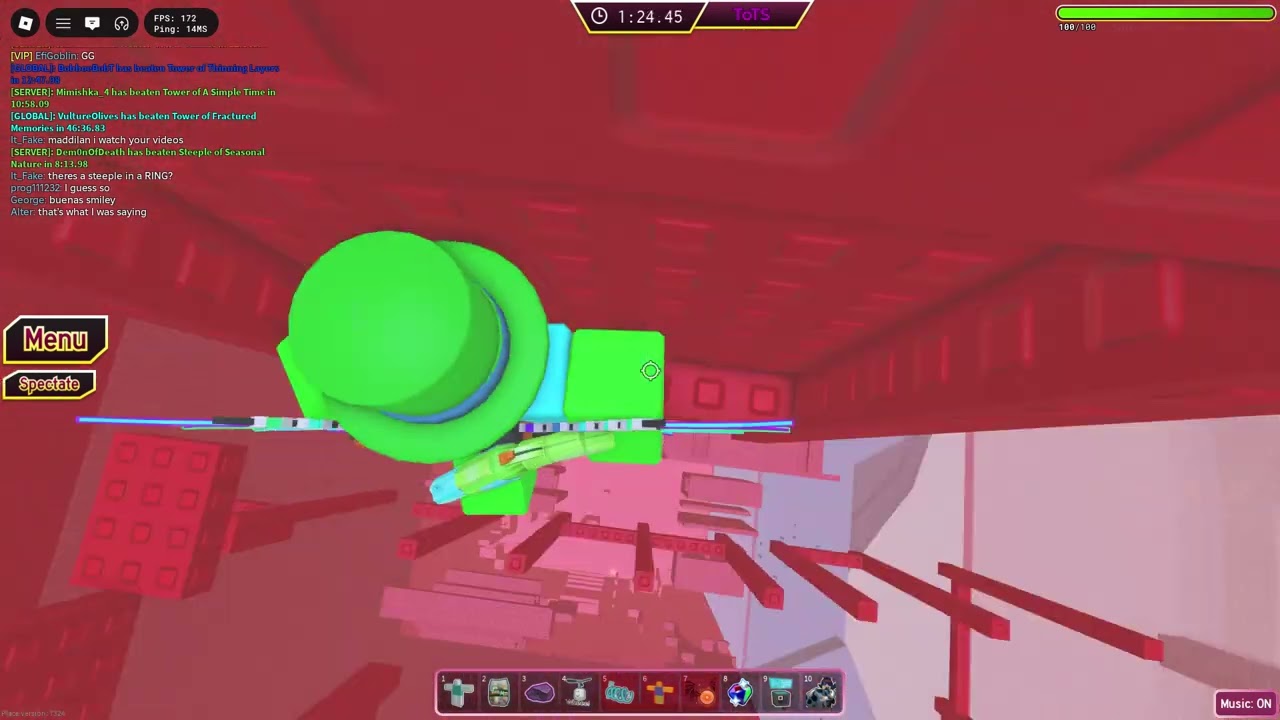 EToH | Tower of True Skill: Grinch Race