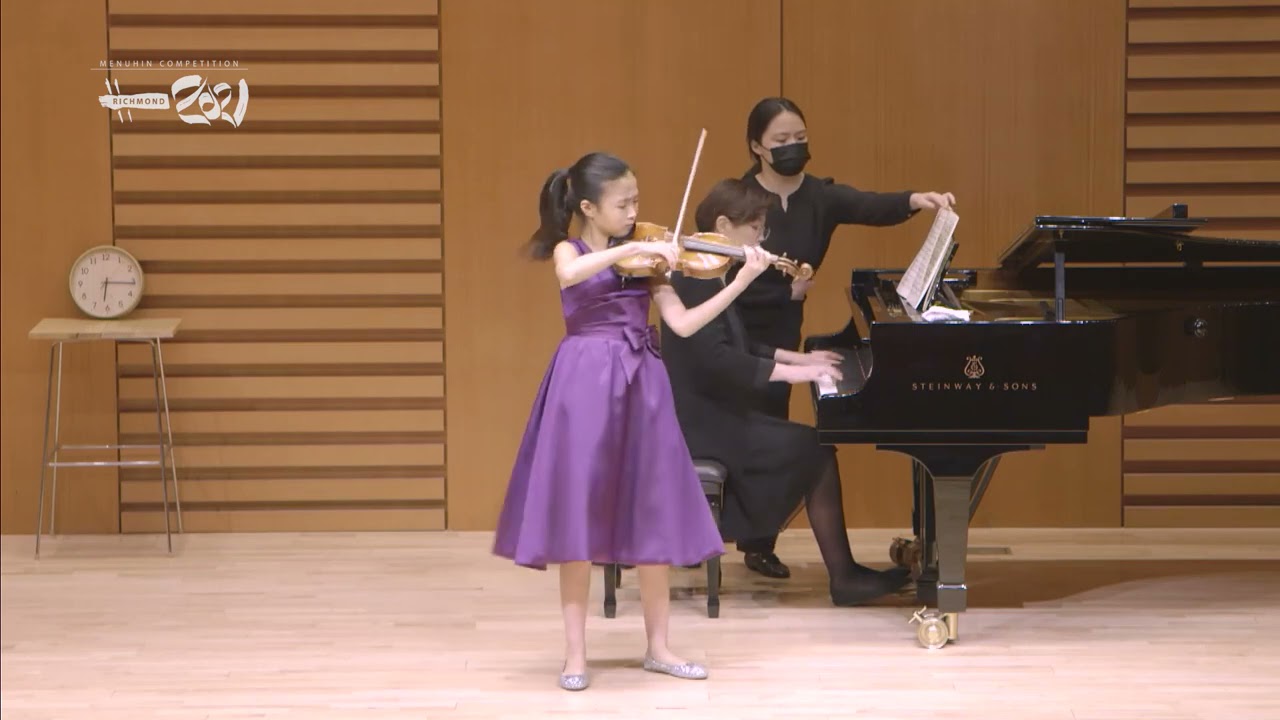 Seohyun Kim - Menuhin Competition Richmond 2021, Junior Semi-Finals
