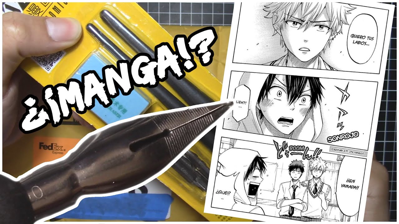 Unboxing Plumas Estilo Manga / SpeedPaint