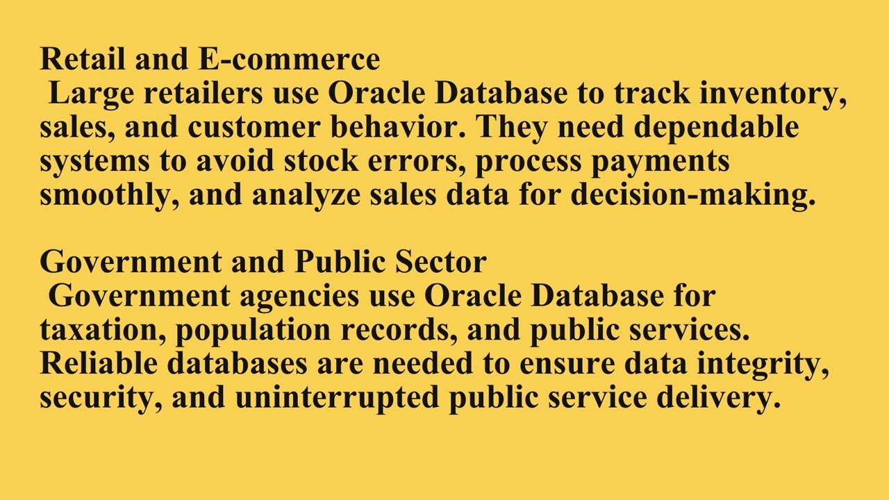 Exploring Oracle: History, Features, and Career Opportunities in Database Tech | Q1 Oracle L1 P1