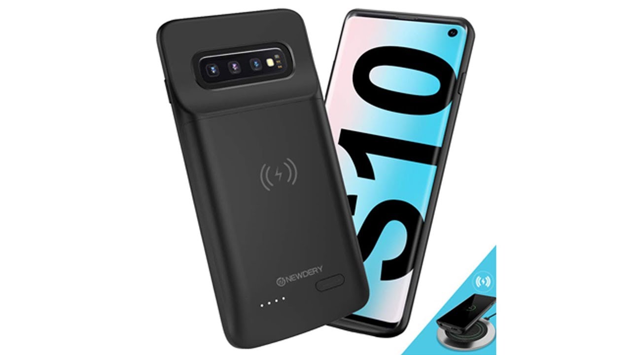 Samsung Galaxy S10 Battery Case Qi Wireless Charging Compatible