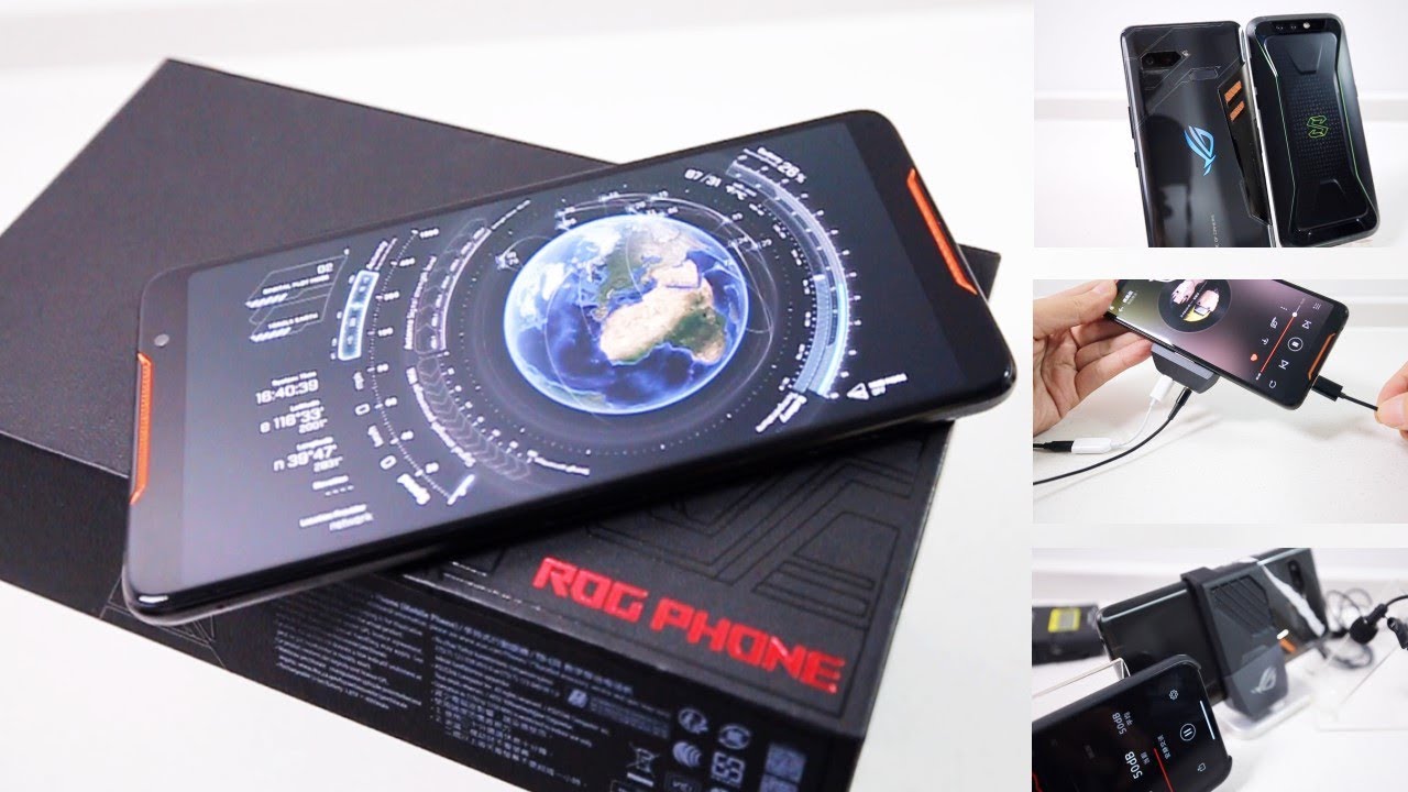 Asus ROG Phone 华硕玩家国度游戏手机深度开箱上手，大战黑鲨谁终称王?