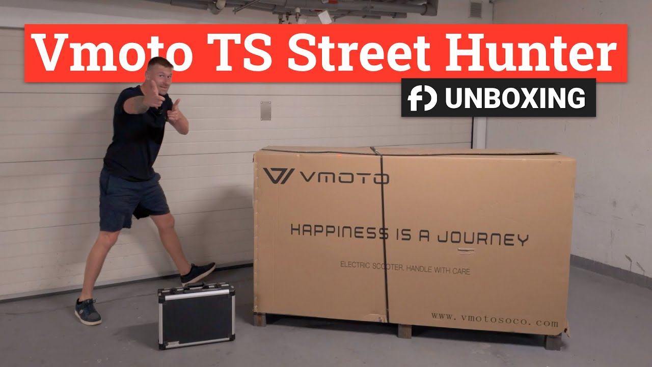 Unboxing elektromotorky Vmoto TS Street Hunter