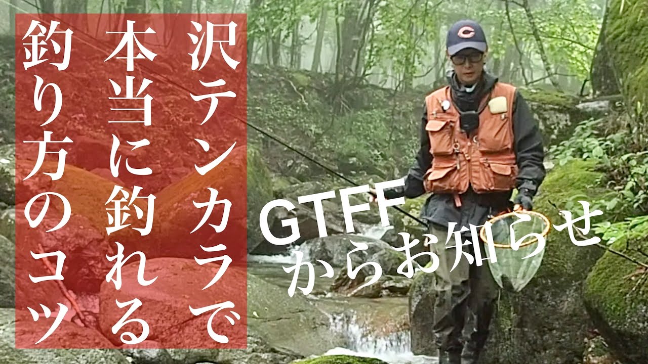 テンカラの釣り方｜自然渓流で天然イワナを釣りたいビギナー初心者さん必見｜GTFF