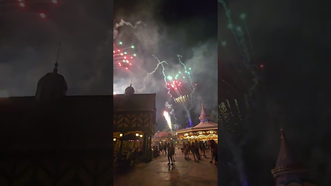 Happily Ever After Fireworks. 